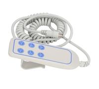 Goshyda Controlador Eléctrico de Cama Elevadora Impermeable IP66 de PVC, Control Manual Fácil de Operar para Cama Plegable, 8 Pines