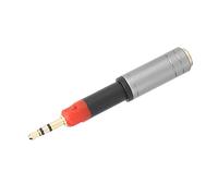 Goshyda Convertidor de Adaptador de de 2,5 Mm a 3,5 Mm, Adaptador de Auriculares para Technica ATH-M70X M40X M50X M60X, Conector Jack de Metal Duradero para HD518 HD558 HD595 HD598
