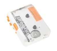 Goshyda Convertidor de Casete USB, Reproductor de Cinta de Música MP3 Portátil Plug and Play con Auriculares para PC, Convierte Cintas a MP3