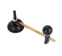 Goshyda Cortador de Vidrio con Brújula de 6 Ruedas para Corte Circular, Herramienta Circular con Ventosa, Trazador Duradero Ajustable, Aficionado Profesional (plástico)