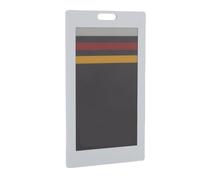 Goshyda E Badge de Identificación Inteligente de Papel, NFC Smart Editable Id Badge con Pantalla de 3.7 Pulgadas, Admite Imágenes de Texto Personalizables Códigos QR Barcodes