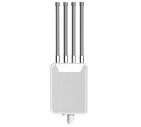 Goshyda Enrutador Inalámbrico para Exteriores, 4 Antenas Externas de Alta Ganancia de 7 DBi, Compatible con Banda Dual de 2,4 GHz y 5,8 GHz, para Grandes áreas Exteriores, Granjas, (Enchufe de la UE)