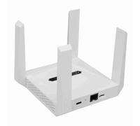 Goshyda Enrutador WiFi 4G LTE de 300 Mbps con Ranura para Tarjeta SIM, Punto de Acceso Inalámbrico Portátil para Uso Doméstico en Viajes, Admite 32 Dispositivos, 4 Antenas, WPA3 Seguro, Fácil