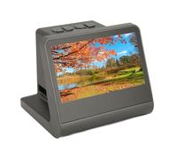 Goshyda Escáner de Diapositivas de Película Digital, Pantalla LCD de 5 Pulgadas, Película Negativa y Digitalizador, Convierte Película 135 126KPK 110 en Archivos JPEG de Alta (Enchufe de