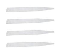 Goshyda Estacas Planas de Hormigón con Agujeros, Estacas de Hormigón de Metal Sólido Resistente para Cimientos, Losas, Calzadas, de Acero de 36 Pulgadas para (M 22,83x15,75x35,43 Pulgadas)