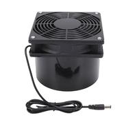 Goshyda Extractor de Panel Solar Monocristalino de 10 W, Kit de Ventilador de Ventilación con Energía Solar para Gallinero, Invernadero, Cobertizo, Casa para Mascotas, Material ABS, Solución