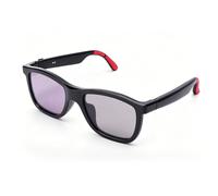 Goshyda Gafas Inteligentes AI para Hombres Mujeres, Gafas Bluetooth con Lentes Fotocromáticas, Sonido Envolvente 3D, Anti Luz Azul, Control Táctil, Carga Magnética, IP67 a Prueba de Agua (Rojo)