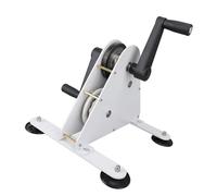 Goshyda Generador de Manivela, Fuente de Alimentación Manual con Carga Rápida USB Dual de 100 W, Respaldo de Emergencia con Transmisión por Correa Silenciosa para Acampar y Cortes de Energía, Salida