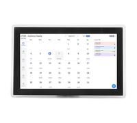 Goshyda Gráfico de Tareas de Calendario Digital de 15.6 Pulgadas de Pared, Pantalla Interactiva de Pantalla Táctil HD de 1080p para Horarios Familiares, Marco de Imagen Electrónica WiFi