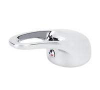 Goshyda Grifo Monomando para Lavabo de Aleación de Zinc de 35 Mm, Reemplazo de Manija Monomando, Acabado Cromado Tipo Espejo, Material Duradero para un Uso Cómodo en la Cocina y el Baño