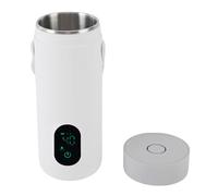 Goshyda Hervidor Portátil de Tetera Eléctrica de Viaje, Caldera de Agua Caliente Pequeña con Recargable USB, Soporte para Soportar el Auto Apagado y Hervir la Protección de Seco
