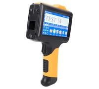 Goshyda Impresora de Inyección de Tinta Portátil, Impresora Portátil Portátil con Pantalla Táctil LCD de 4.3 Pulgadas, Cartucho de Tinta de 42 Ml, para la Fecha de EXP, Número de Lotes,
