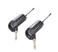 Goshyda Instrumentos Musicales Receptor y Transmisor de Micrófono, Sistemas de Micrófono de Saxofón para Guitarra Eléctrica, bajo, Violín, Trompeta, Teclado, Captación de 360°,