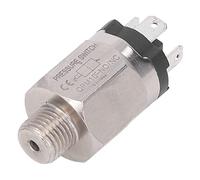 Goshyda Interruptor de Presión Tipo Diafragma Ajustable Neumático de Acero Inoxidable Fácil de Transportar Control de Presión de 1/4 Pulgadas para Bomba