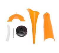 Goshyda Kit de de Aceite de Motocicleta para, Llave de Filtro de Aceite Multifuncional a Prueba de Goteo, Herramienta de Llenado de Cárter, Juego de Embudo, Ajuste Universal para Automóviles