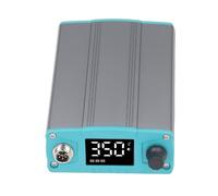 Goshyda Kit de Estación de Soldadura de 120 W, Estación de Soldadura Digital de Calentamiento Rápido 2S con Conexión a Tierra Antiestática, Suspensión Automática, para Tareas Precisas de (Enchufe de