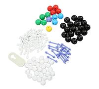 Goshyda Kit de Modelo Molecular para Química, Juego de Química Orgánica con átomos de Carbono y Conectores, Herramienta de Enseñanza para Estudiantes y Profesores