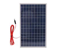 Goshyda Kit de Panel Solar de 80 W, 2 Piezas de Panel Solar Monocristalino de 40 W con Controlador de Carga de 60 A para RV, Barco, Granja, Techo, Fuera de la Red, Cargador de Alta Eficiencia para