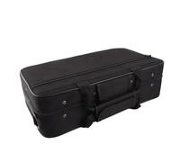 Goshyda Lade Bolsa de Almacenamiento de Tela Oxford Gruesa Acolchada de Espuma Negra con Correa para Clarinete. Esta Bolsa Utiliza Tela Oxford 600D, Que Es, la Correa Es Desmontable y Ajustable,