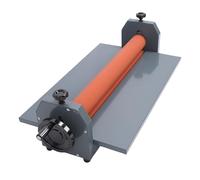 Goshyda Laminadora Manual en Frío con Estructura Totalmente Metálica, Laminación Suave para Fotos y Carteles, Máquina Laminadora de Manivela para Uso Profesional en Estudios