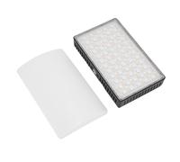 Goshyda Luz de Video RGB a Todo Color, Panel de Fotografía Portátil de 15 W con Temperatura de Color 1800-9000K, 20 Modos de Escena, para Videoconferencia y Vlog