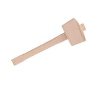 Goshyda Mazos de Madera, Martillo de Madera de Haya de Alta Dureza para Carpintería, Martillo de Carpintería Ligero Pequeño de 100 Mm, Cómodo