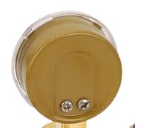 Goshyda Medidor de Flujo Regulador de Argón de Doble Salida, Entrada CGA580 para Soldadura TIG MIG, Medidor de Flujo 0-60CFH, Calibre 0-4500PSI, Corte de Latón y Uso Industrial