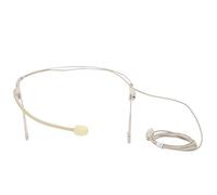 Goshyda Micrófono, Beige, Profesional, a Prueba de Polvo, Conector Macho de 3,5 mm, Bloqueo de Tornillo, micrófono Colgante binaural para transmisor de Bolsillo