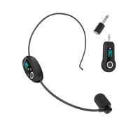 Goshyda Micrófono de Auriculares Inalámbricos, Cancelación de Ruido