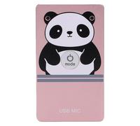 Goshyda Micrófono de Cancelación de Ruido USB, Micrófono de Juego de 2 Canales, Camioneta de Sonido 360 °, Compatible con Victorias, OSX, Android (Oro Rosa)