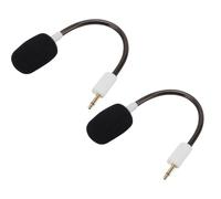 Goshyda Micrófono de Reemplazo para Blackshark V2 para Blackshark V2 Pro para Auriculares de Juegos Blackshark V2 SE, Cancelación de Ruido de Micrófono Desmontable de 3.5 Mm (White)