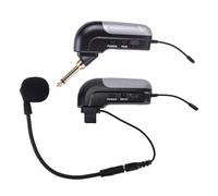 Goshyda Micrófono Inalámbrico para Instrumentos, Sistemas de Micrófono para Violín con Clip con Transmisor y Receptor, Reducción de Ruido sin Pérdidas, para Actuaciones en Escenario