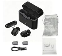 Goshyda Micrófono Lavalier Inalámbrico con Reducción de Ruido AI, Micrófono de Solapa de Alta Fidelidad de 48 KHz/24 bits para Transmisión en Vivo de Vlog, Kit Portátil SNR de 68 DB con Grabación