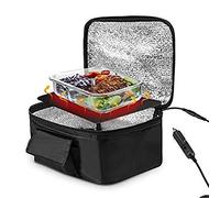 Goshyda Microondas portátil para Coche, Calentador de Alimentos portátil, Horno eléctrico, Caja de Picnic de Calentamiento rápido para Oficina, Escuela