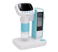 Goshyda Microscopio Digital, Lupa de Mano para Adultos, Cámara de Microscopio Portátil para Niños 1000X con 8 LED, Vídeo 1080P, Vista de PC, Soporte