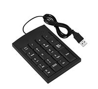 Goshyda Mini Teclado numérico USB número Teclado Ultrafino portátil Plug and Play para computadora portátil PC