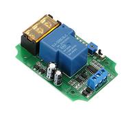 Goshyda Módulo de relé de Alta Potencia, Retardo de Apagado Automático, Señal de Pulso de Encendido y Apagado de 12V, Capacidad de Salida, Optoacoplador Ultrapequeño, Antiinterferencias (12V)
