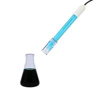 Goshyda Módulo de Sensor de PH con Sonda, Electrodo Compuesto para Medidor de PH, Electrodo de Referencia de Plata de Cloruro de Plata para Medir el Valor de de una Solución Acuosa