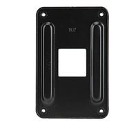 Goshyda Negro CPU Soporte del disOS Xor de Calor Placa Posterior Placa Posterior Hoja Posterior Placa de Hierro Durable para AM4