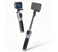 Goshyda Palo Selfie Subacuático, Poste Telescópico con Control Remoto Bluetooth a Prueba de Agua de 30 M, para Aventuras Acuáticas y Exploración de Aguas Profundas
