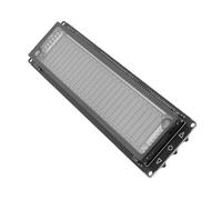 Goshyda Pantalla VFD de Visualización del Espectro Musical, Indicador de Nivel de Sonido con Modos de Control Duales y Reloj Digital