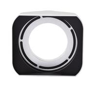 Goshyda Parasol Cuadrado de Aleación de Aluminio para X100VI X100V, Pantalla de Lente de Cámara de Metal de 39 Mm con Adaptador de Filtro de Lente Magnético, Acabado Mate Antideslumbrante, de Rápido