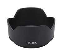 Goshyda Parasol para Lente DX 50-250 Mm F/4.5-6.3 VR, Pantalla Reversible Compatible con HB-90A con Tapa Central de 62 Mm, Parasol de Lente de Cámara ABS Negro Mate