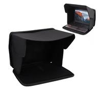 Goshyda Parasol para Ordenador Portátil, Protector Solar contra el Brillo del Sol, Parasol para Pantalla de Privacidad para Exteriores, Cubierta Protectora Plegable para Ordenador de 15