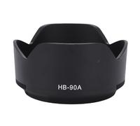 Goshyda Parasol Reversible para Lente de Cámara DX 50-250 Mm F/4.5-6.3 VR, Pantalla de Repuesto HB-90A con Tapa de Lente de 62 Mm, Construcción de ABS Antideslumbrante