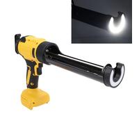 Goshyda Pistola para Calafatear Inalámbrica con 6 Velocidades Ajustables, Retracción Automática y Pantalla Mejorada para Tareas Profesionales de Calafateo y Sellado