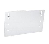 Goshyda Placa de Clavo, Protector de Tubería de Alambre Autoclavable de Acero Galvanizado, Protector de Perno Prisionero de 8x5 Pulgadas para Cableado Eléctrico de Plomería, Clavo Que Cumple con el