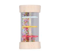 Goshyda Rainmaker, Juguete Musical para bebé con Palo de Lluvia de Madera, que Crea un Sonido de Lluvia Real, para Cursos de Música para la Primera Infancia (talla pequeña)