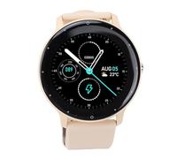 Goshyda Rastreador de Salud y Estado Físico, Reloj Inteligente con Rastreador de Actividad con Pantalla Táctil HD de 1,28 Pulgadas, con Llamada Bluetooth, Asistente de Voz AI, Más de 120 (Gold)