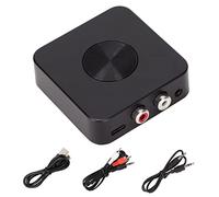 Goshyda Receptor Transmisor Bluetooth 5.1, Adaptador de Sonido 2 en 1 Transmisor Receptor de Sonido Inalámbrico Bluetooth Entrada AUX RCA de 3,5 Mm, para Proyector de TV Auriculares Coche